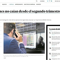 Fusiones no caan desde el segundo trimestre de 2019